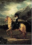 Equestrian portrait of Maria Teresa de Vallabriga
